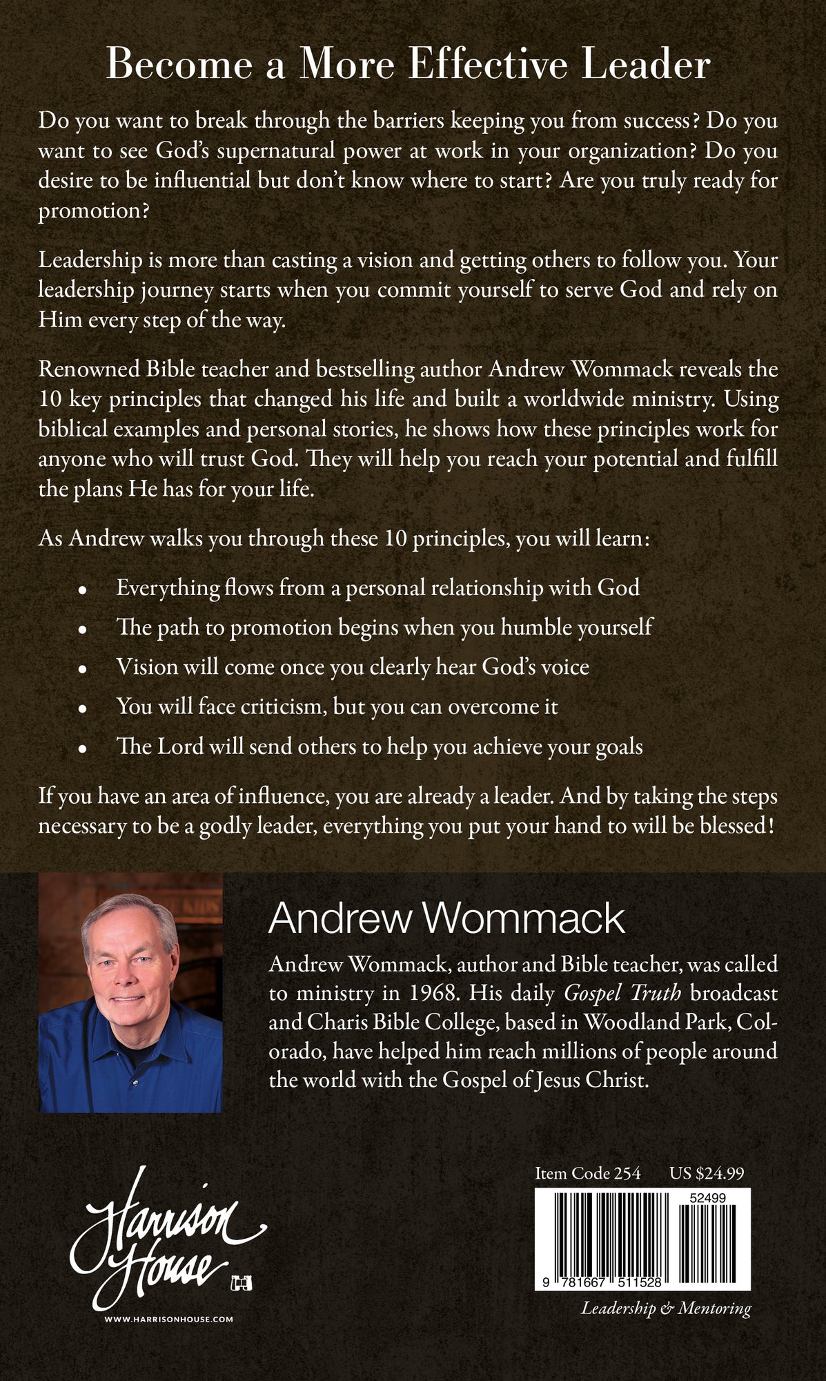 10 Principles of Godly Leadership Hardcover – June 3, 2025