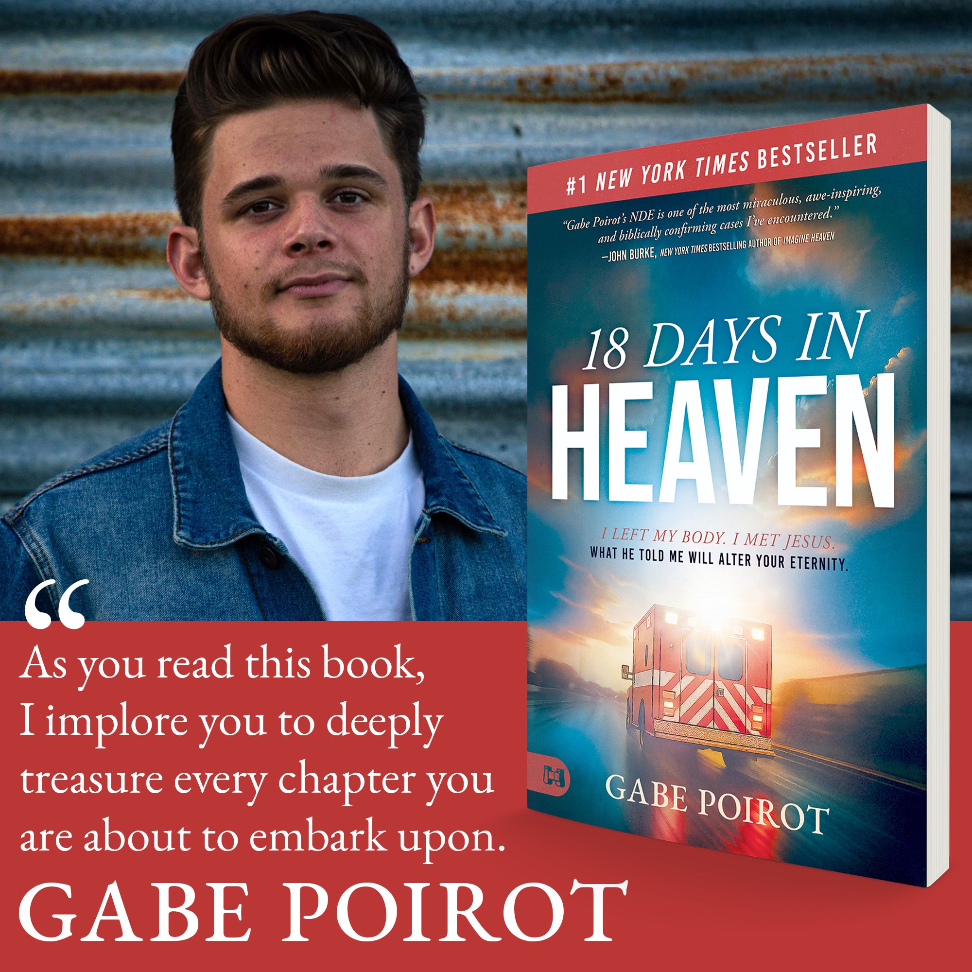 18 Days in Heaven: I Left My Body. I Met Jesus. What He Told Me Will Wreck You – April 7, 2026