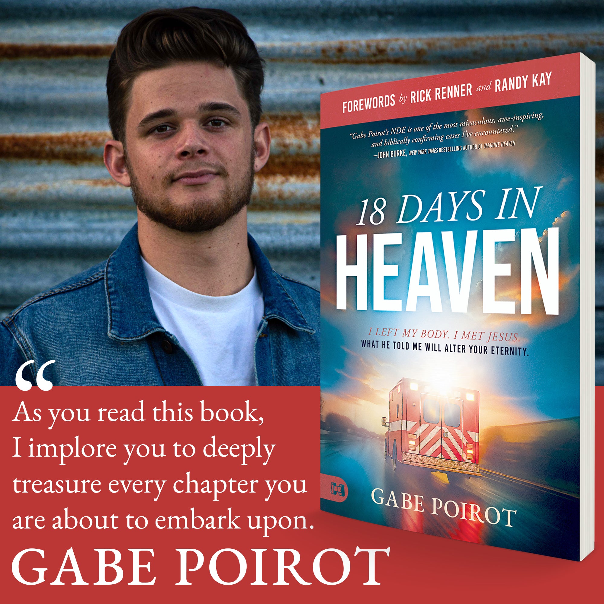 18 Days in Heaven: I Left My Body. I Met Jesus. What He Told Me Will Wreck You – April 7, 2026
