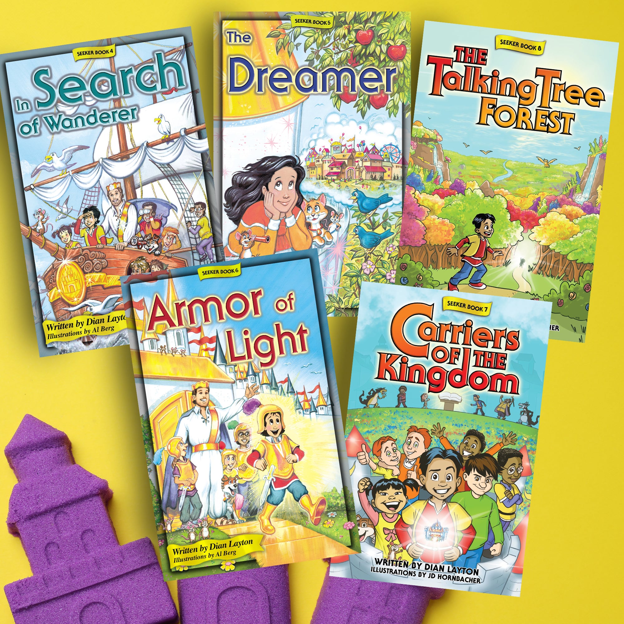 Seeker: The Complete 8-Book Series Bible-Based Adventures For Early Readers