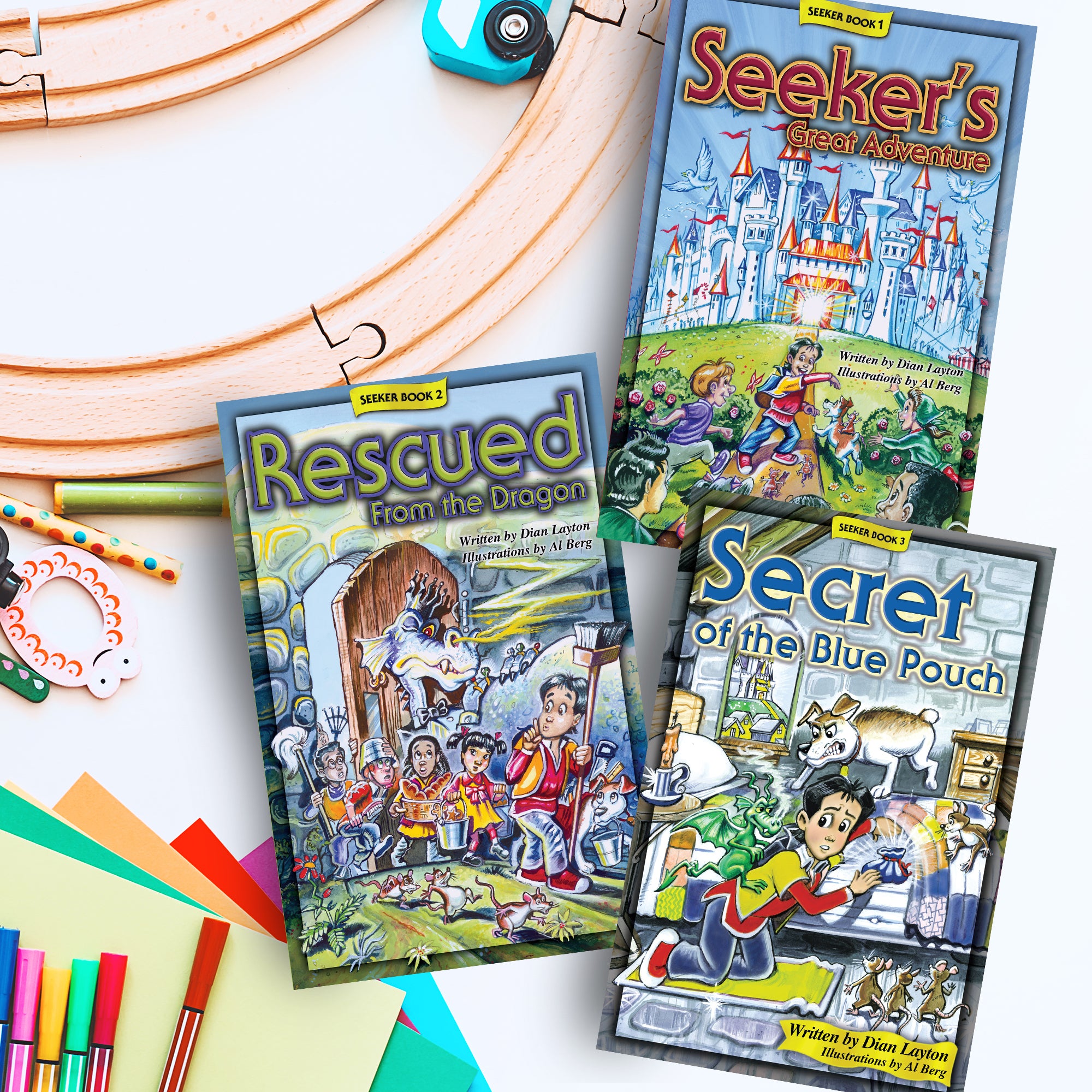 Seeker: The Complete 8-Book Series Bible-Based Adventures For Early Readers