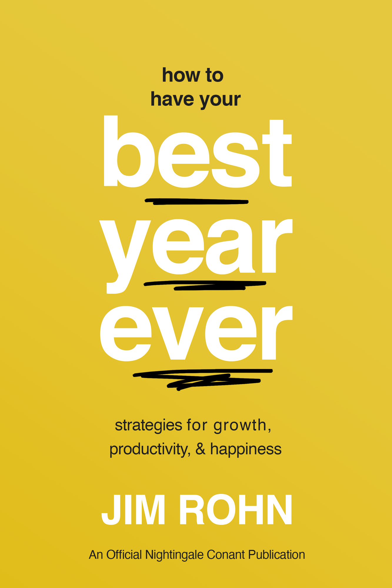 How to Have Your Best Year Ever: Strategies for Growth, Productivity, and Happiness: An Official Nightingale-Conant Publication (Take Control of Your Life) Paperback – January 7, 2025