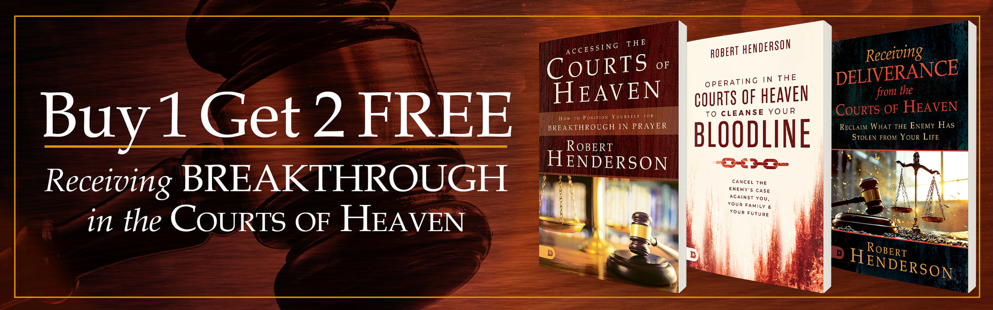 BUY 1 GET 2 FREE Receiving Breakthrough in the Courts of Heaven