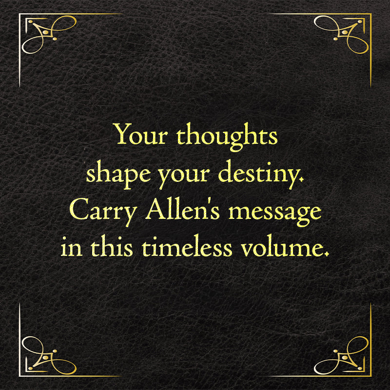 As a Man Thinketh Deluxe Leather Edition: Awakening the Power of Thought to Shape Your Destiny – November 17, 2025