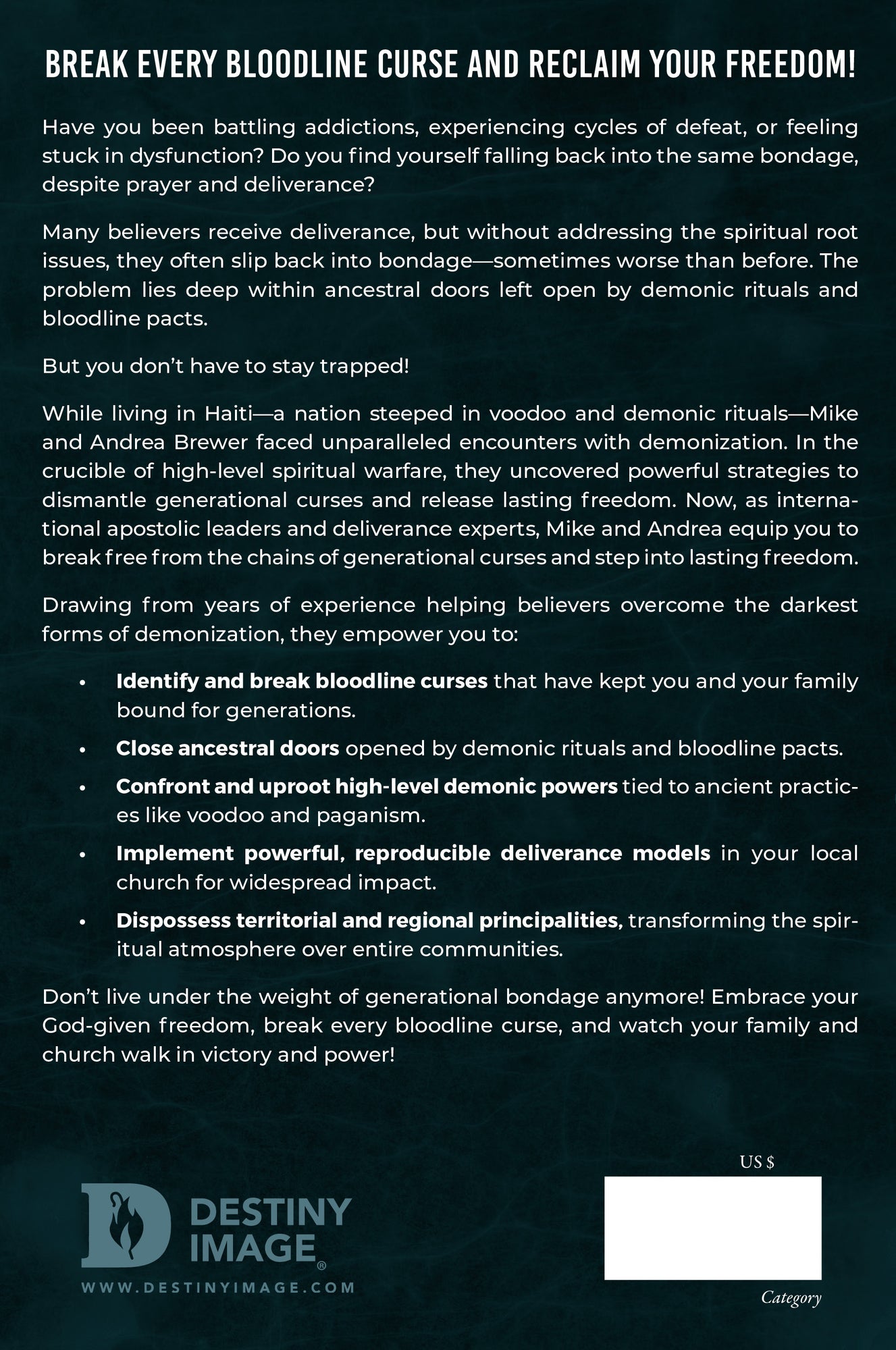 Bloodline Deliverance: How to Set Yourself, Your Family, and Your Bloodline Free from Demons and Curses Paperback – October 7, 2025