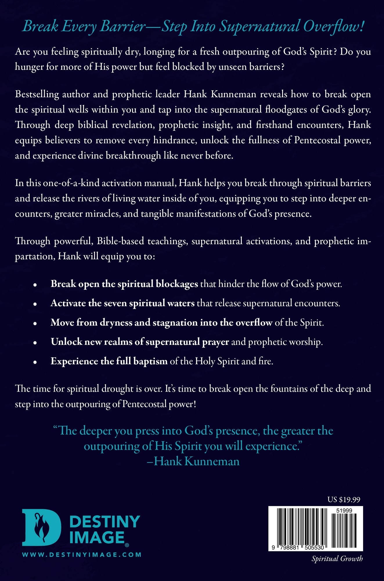 Breaking Open the Fountain of Your Deep: Discovering the Prophetic Pattern of the Spirit-Filled Life Paperback – September 2, 2025