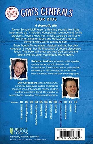 God's Generals For Kids - Volume 9: Aimee McPherson - April 2020