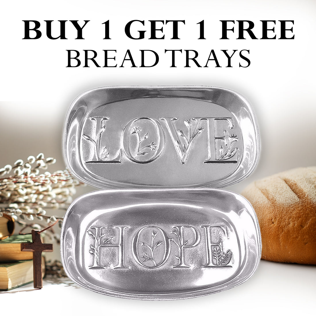 Buy 1 Get 1 Free Bread Tray