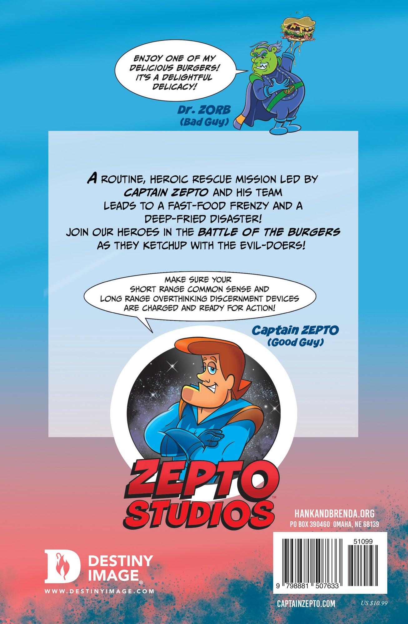 The Galactic Quest of Captain Zepto: Issue 6: Fast Food Slowdown Paperback – September 2, 2025