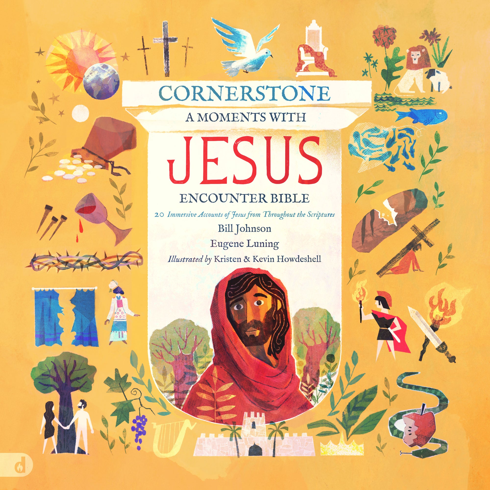 Cornerstone: A Moments with Jesus Encounter Bible: 20 Immersive Accounts of Jesus from Throughout the Scriptures Hardcover – November 5, 2024