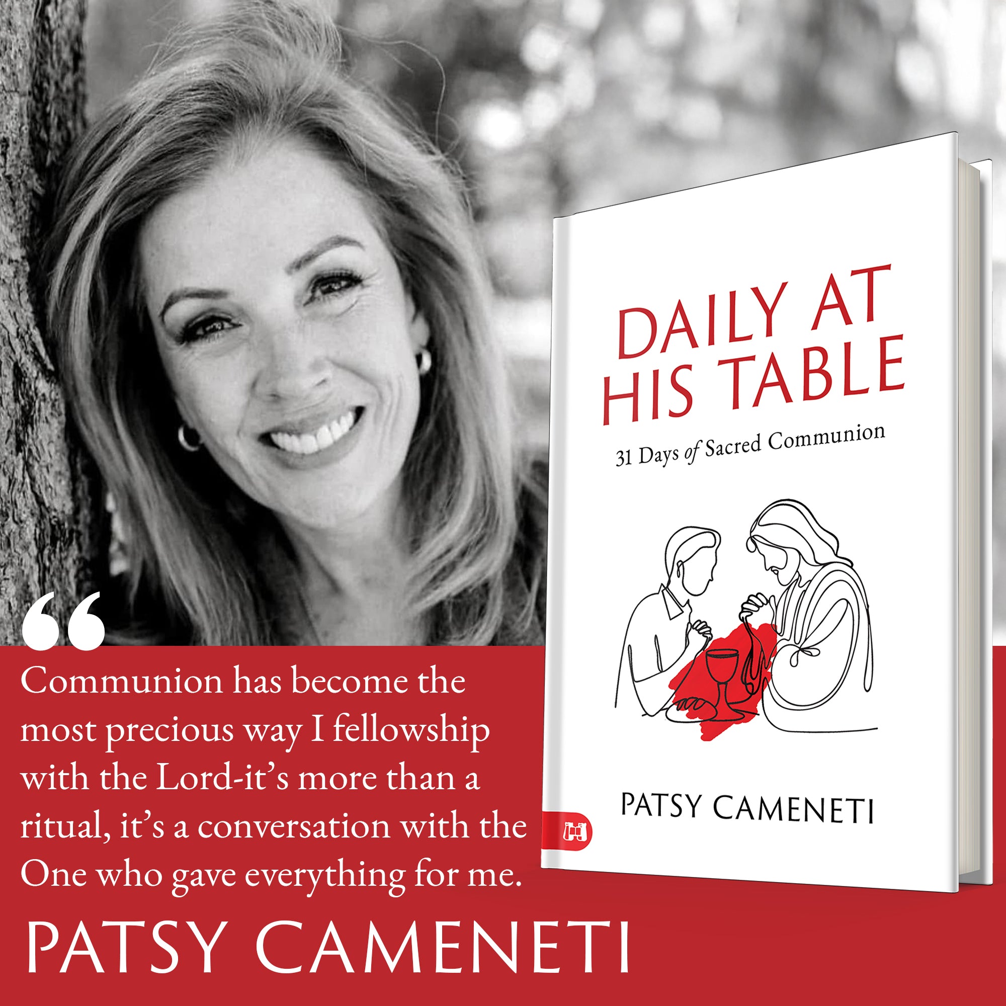 Daily at His Table: A 31-Day Devotional for Sacred Communion Hardcover – January 6, 2026
