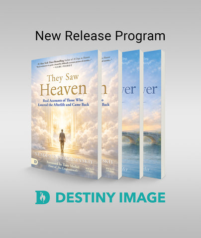 Destiny Image New Release Program - Contains (2 - They Saw Heaven, 2 - Glory River)