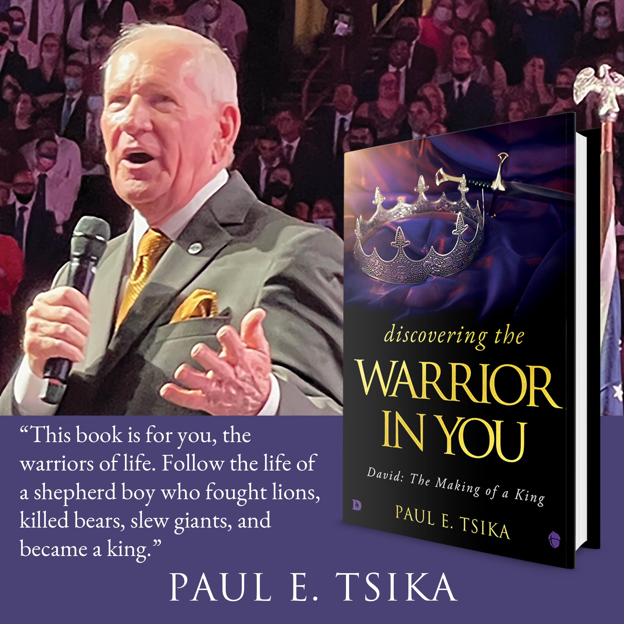 Discovering the Warrior in You: David: The Making of a King Hardcover – December 5, 2023