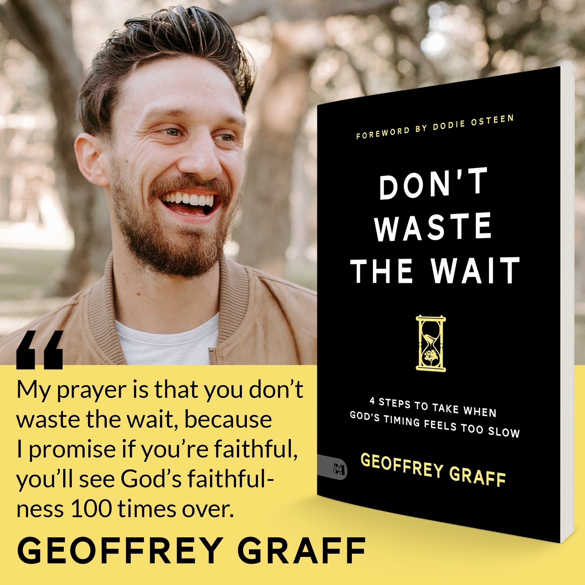 Don't Waste the Wait: 4 Steps to Take When God's Timing Feels Too Slow Paperback – January 6, 2026