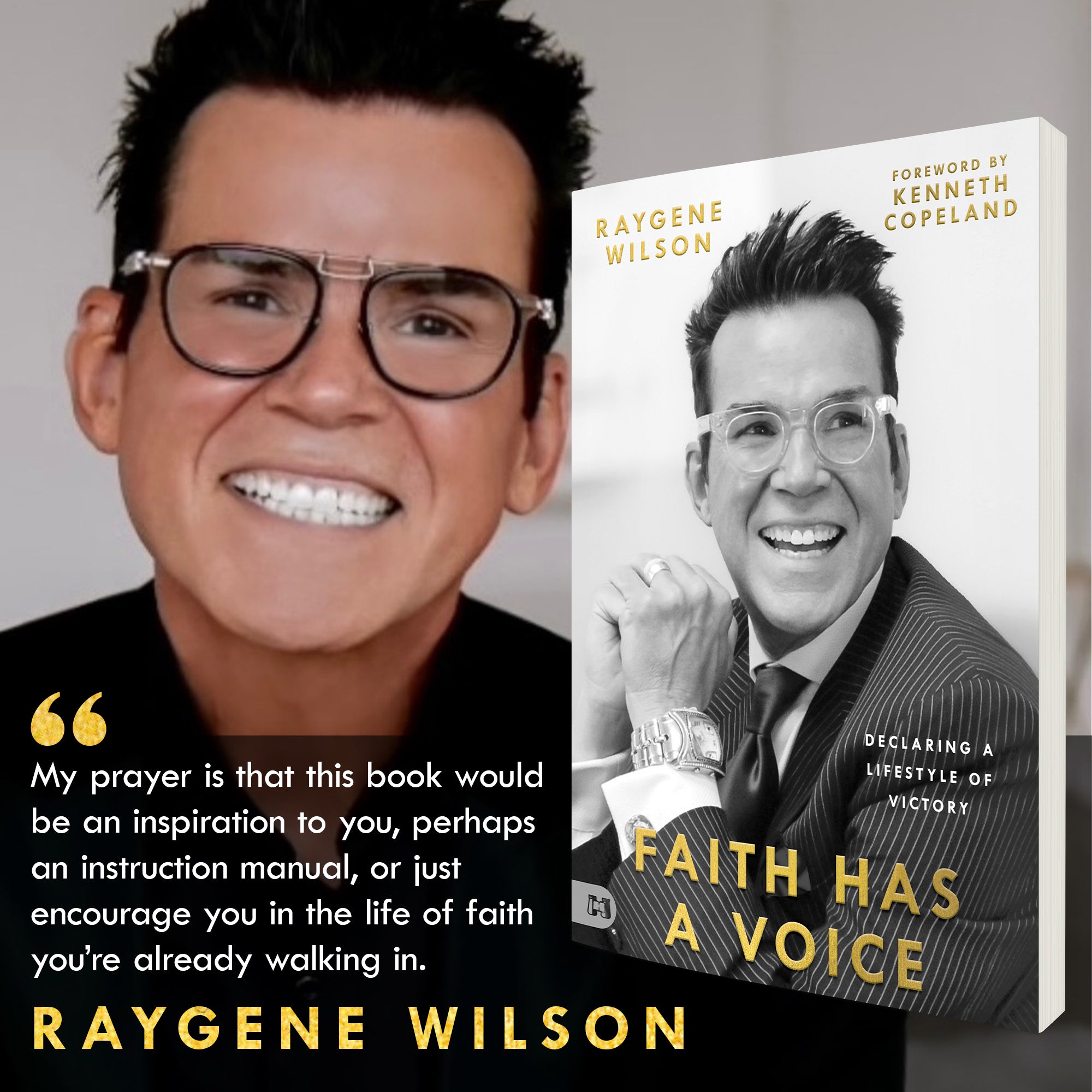 Faith Has a Voice: Declaring a Lifestyle of Victory Paperback – August 6, 2024