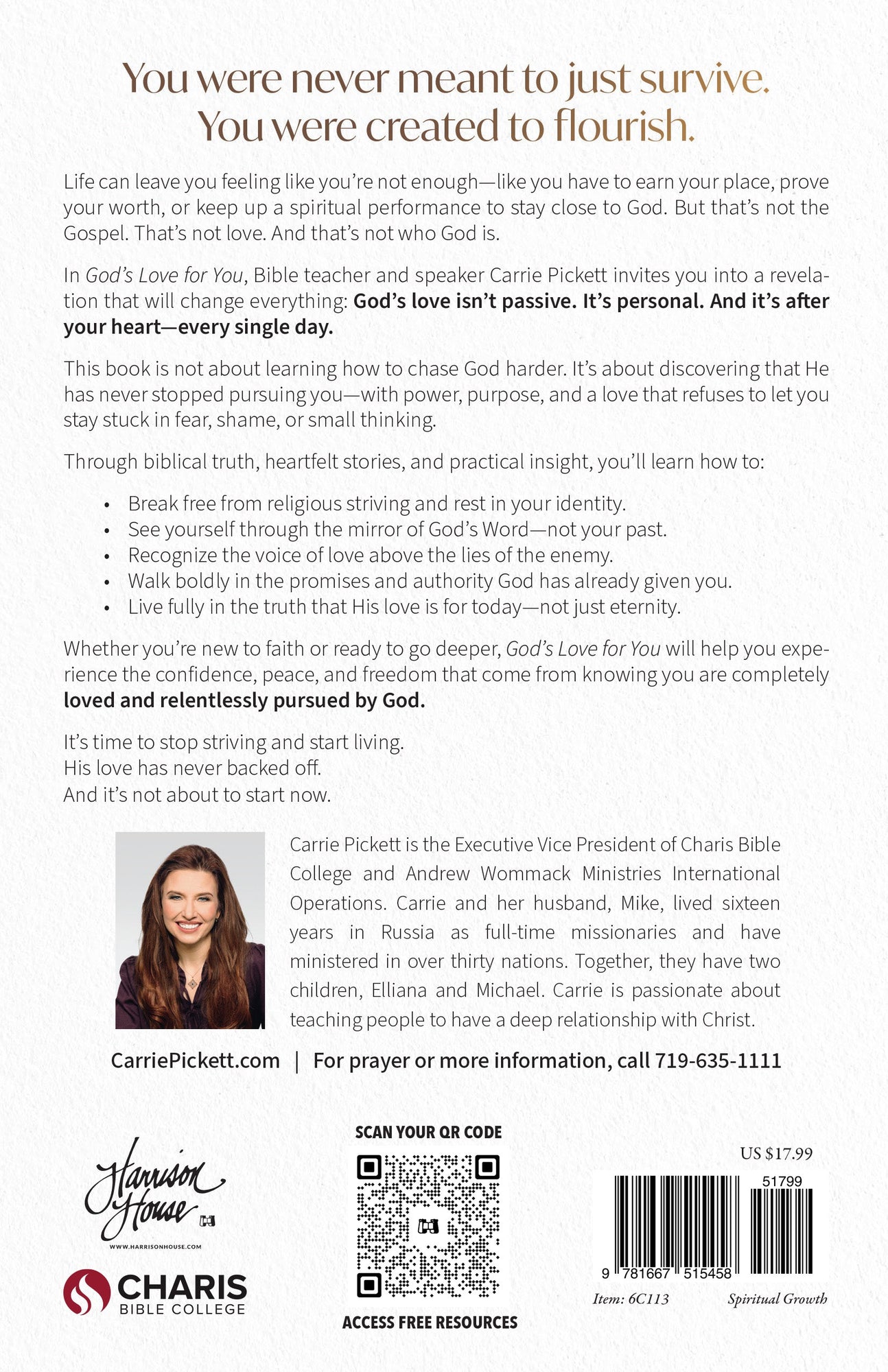 God's Love for You: It's Not Your Love for God - September 2026