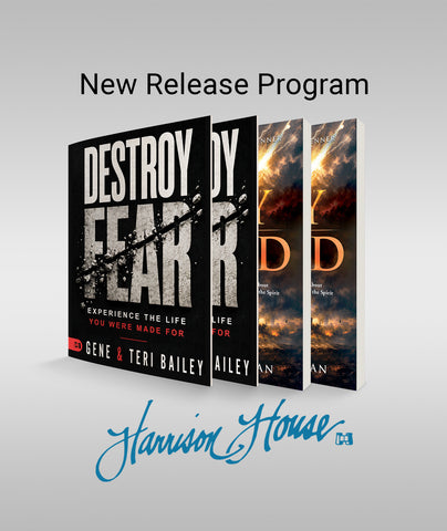 Harrison House New Release Program Contains (2 - Destroy Fear, 2 - The Day of the Lord)