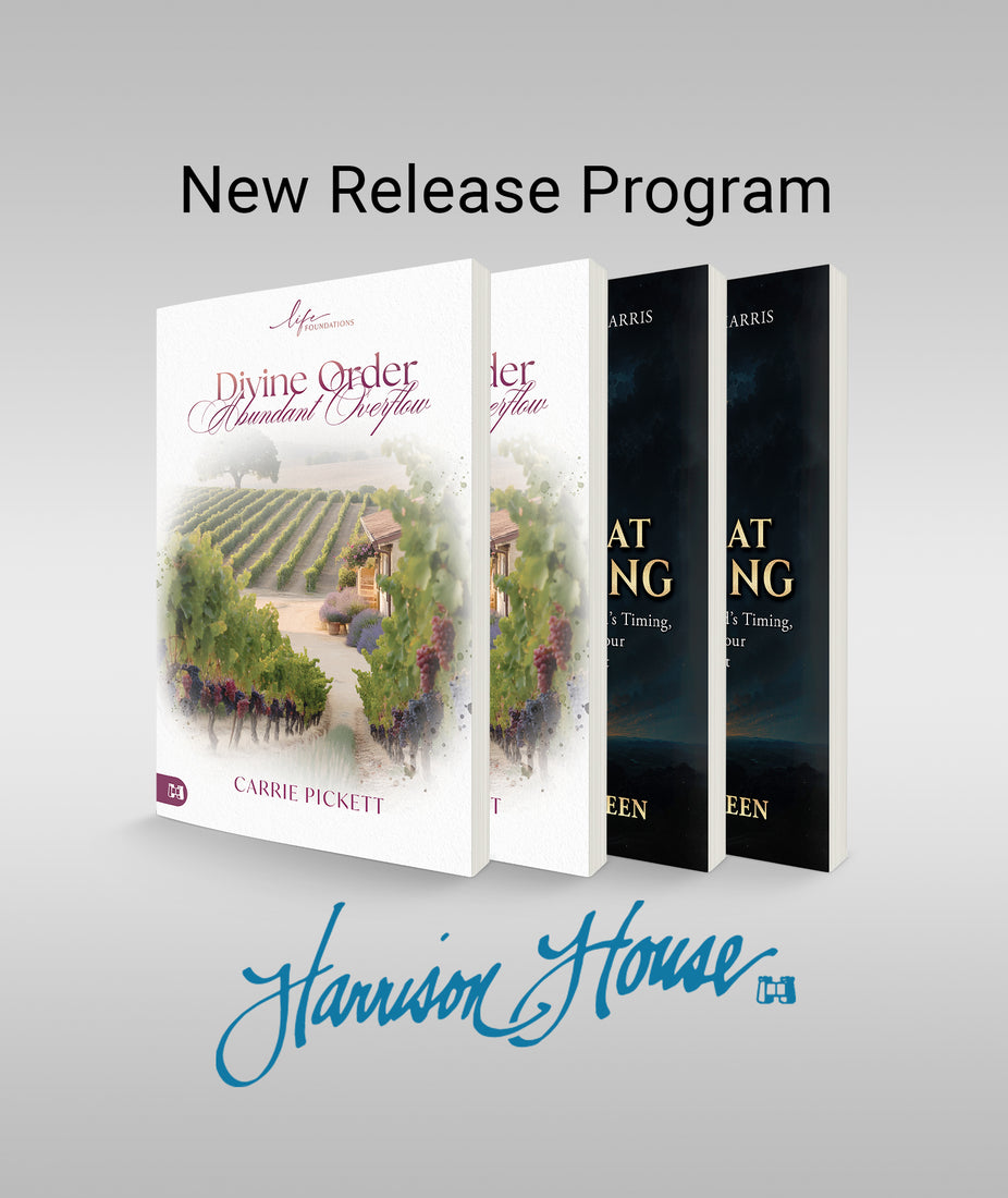 Harrison House New Release Program Contains (2 - Divine Order Abundant Overflow, 2 - The Last Great Awakening)