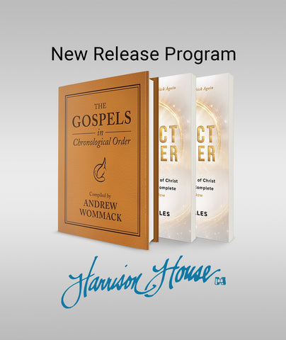 Harrison House New Release Program Contains (2 - Perfect Forever, 1 - The Gospels in Chronological Order)