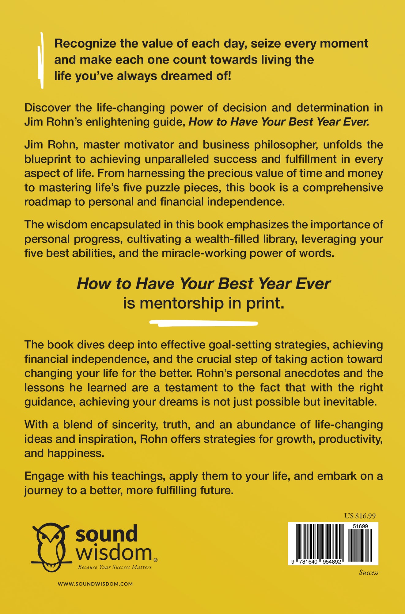 How to Have Your Best Year Ever: Strategies for Growth, Productivity, and Happiness: An Official Nightingale-Conant Publication (Take Control of Your Life) Paperback – January 7, 2025