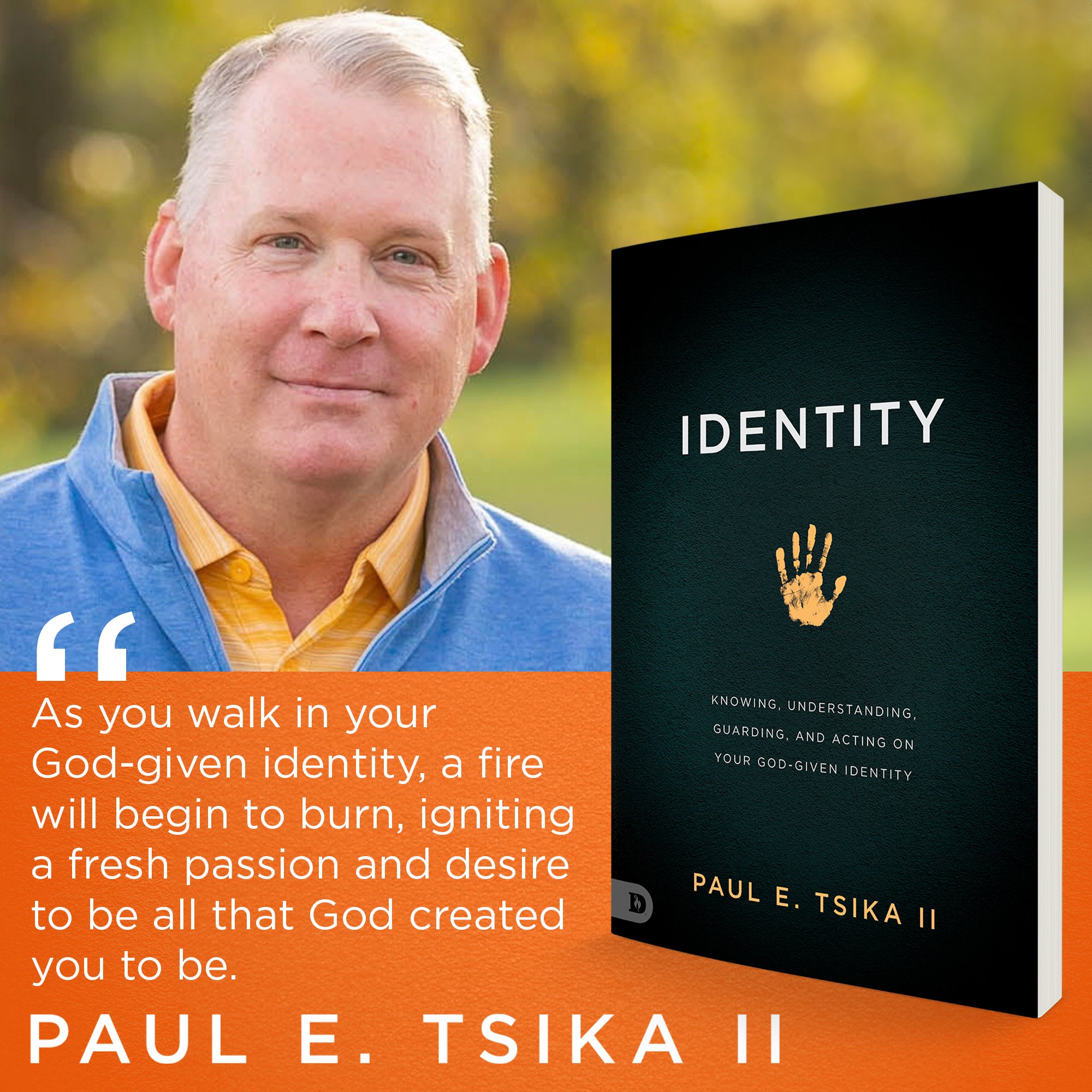 Identity: Knowing, Understanding, Guarding, and Acting on Your God-Given Calling  Paperback - December 3, 2024