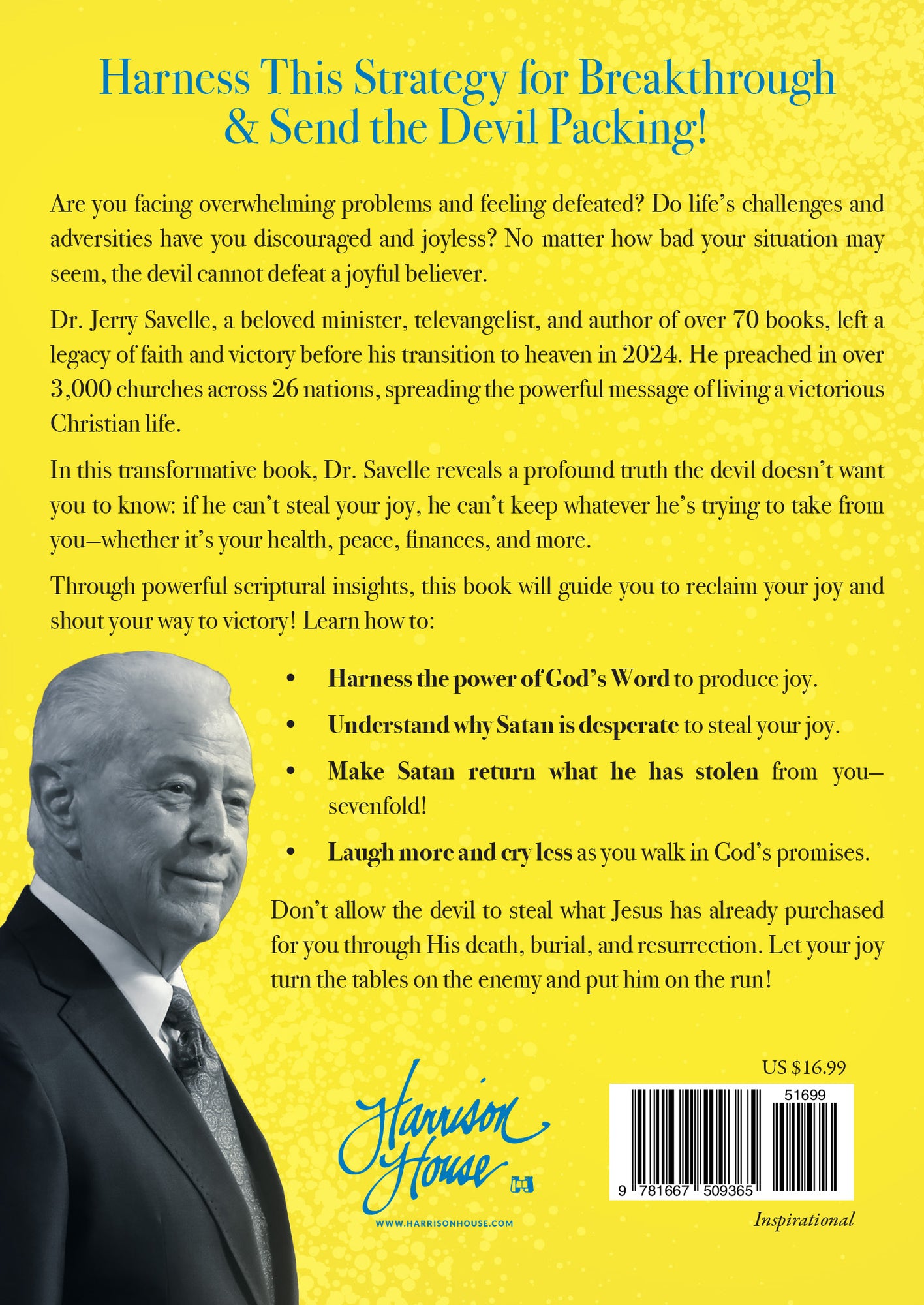 If Satan Can't Steal Your Joy...: He Can't Keep Your Goods Paperback – April 2, 2025