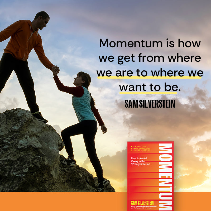 Momentum: How to Avoid Going in the Wrong Direction: Maximize Clarity, Manage Distractions, and Minimize Resistance Paperback – January 7, 2025