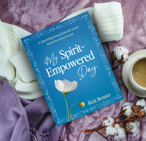 My Spirit-Empowered Day:  A Sparkling Gems from the Greek Guided Devotional Journal (Paperback) - April 2, 2024