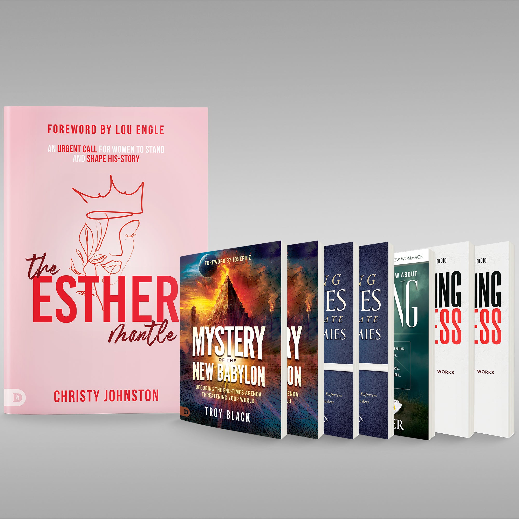 Combined Publishers New Release Program Contains (2 - Mystery of the New Babylon, 2 - Healing Decrees that Activate Angel Armies,  1 - Everything You Need to Know About Healing, 2 - Punishing the Darkness) + Plus Free Gift