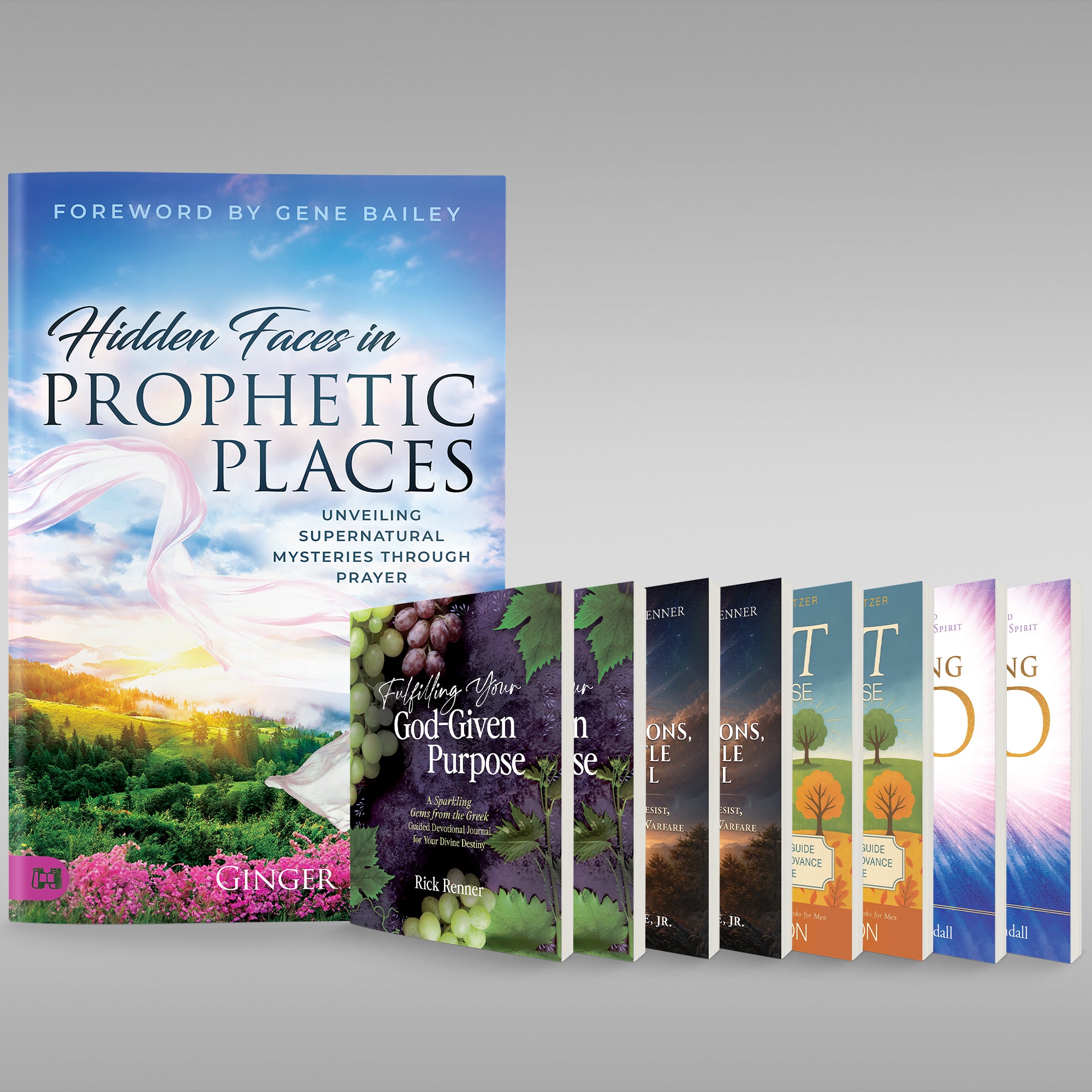Combined Publishers New Release Program Contains (2 - Pivot With Purpose, 2 - Touching God, 2 - Fulfilling Your God-Given Purpose, 2 - Angels, Demons, And The Battle For The Soul) + Plus Free Gift
