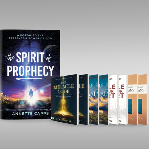 Combined Publishers New Release Program Contains (2 - The Miracle Code, 2 - The Parable of the Prodigal Court, 2 - The Battle for Your Heart, 2 - Thessalonians) + Plus Free Gift