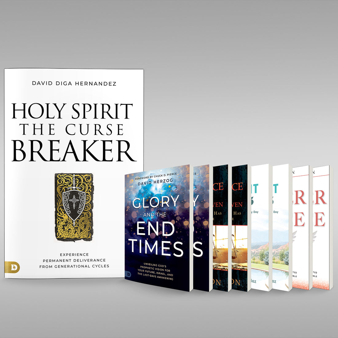 Combined Publishers New Release Program Contains (2 - Glory and the End Times, 2 - Receiving Deliverance from the Courts of Heaven, 2- Abundant Life 365, 2 - The Power of Grace) + Plus Free Gift