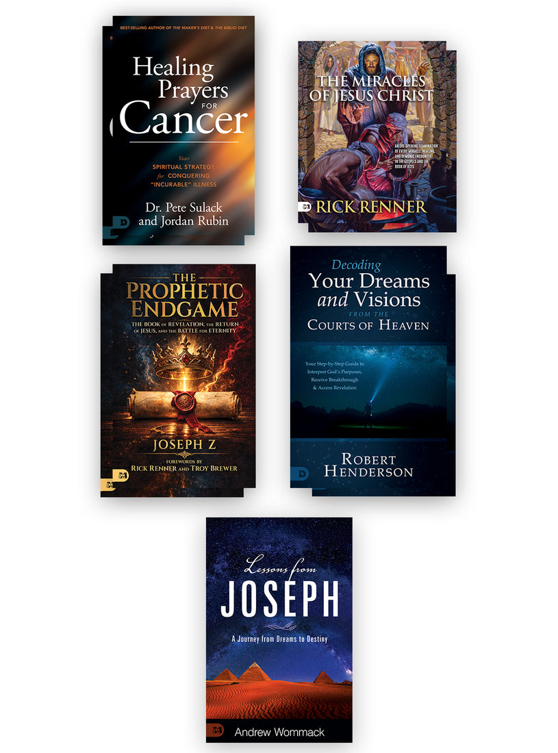 Combined Publishers New Release Program Contains (2 - Healing Prayers for Cancer, 2 - Decoding Your Dreams and Visions, 2 - Miracles of Jesus Christ, 2 - Prophetic Endgame) + Plus Free Gift