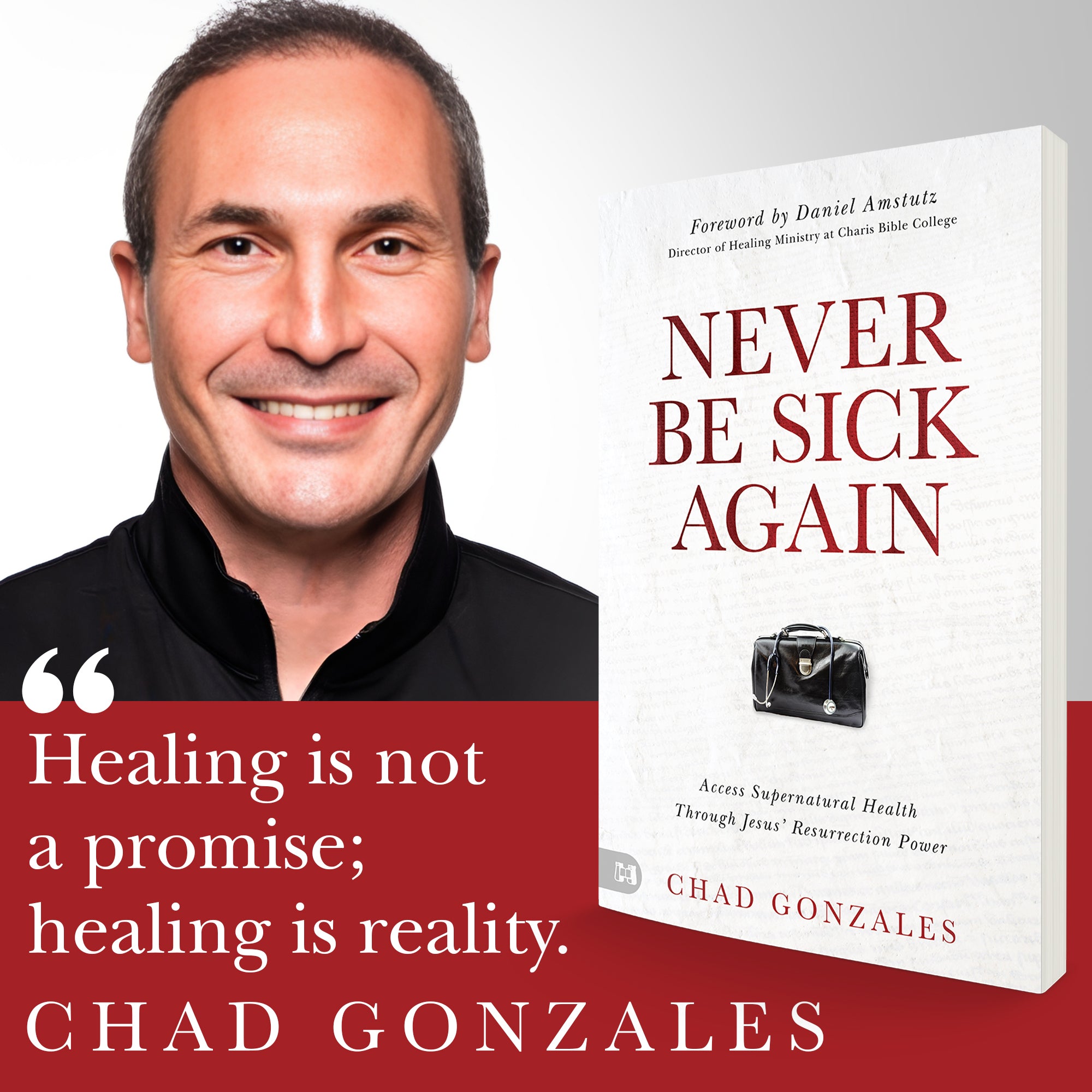 Never Be Sick Again: Access Supernatural Health Through Jesus' Resurrection Power Paperback – December 3, 2024