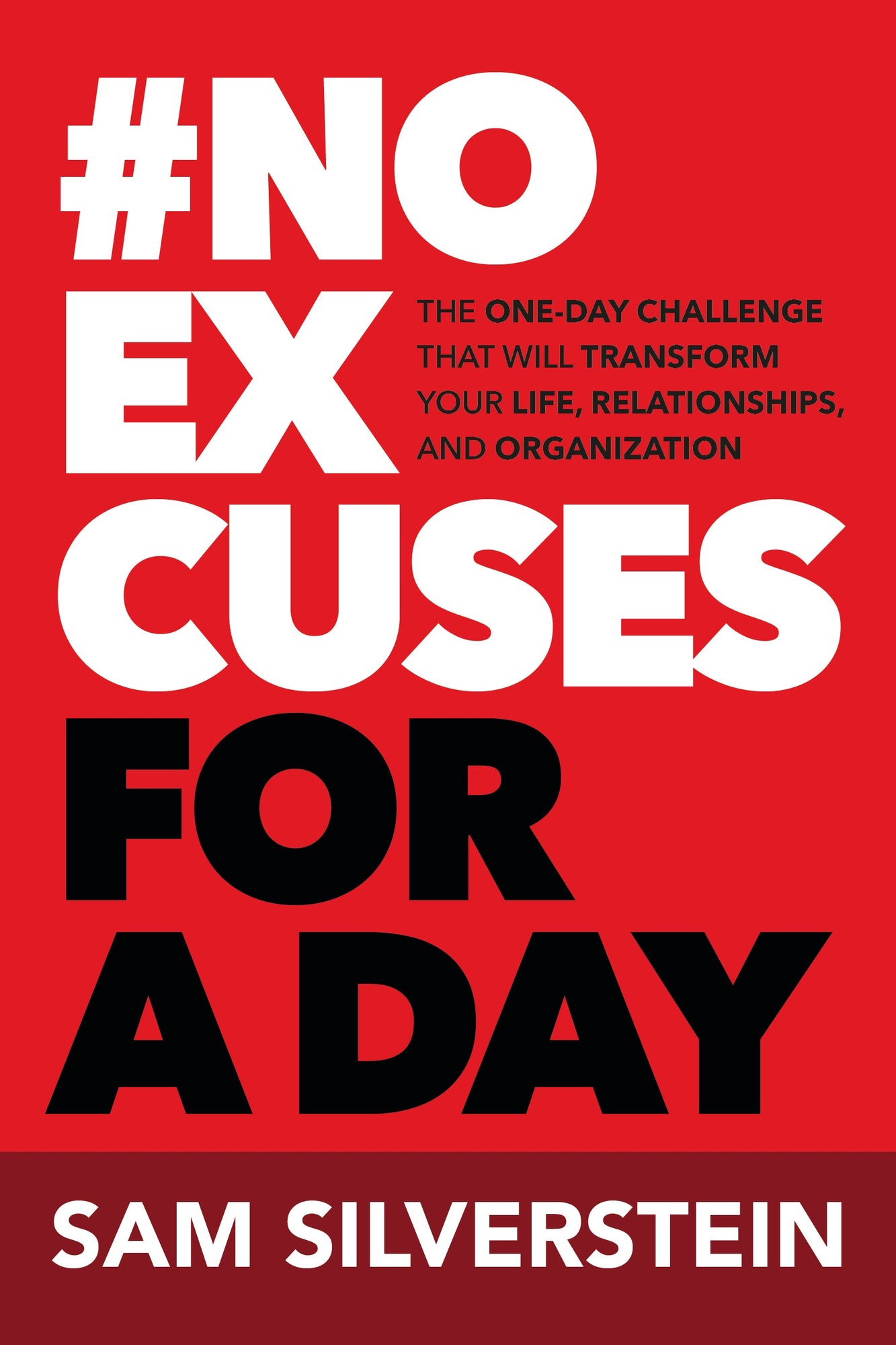 No Excuses for a Day: The One-Day Challenge That Will Transform Your Life, Relationships, and Organizations – April 15, 2026