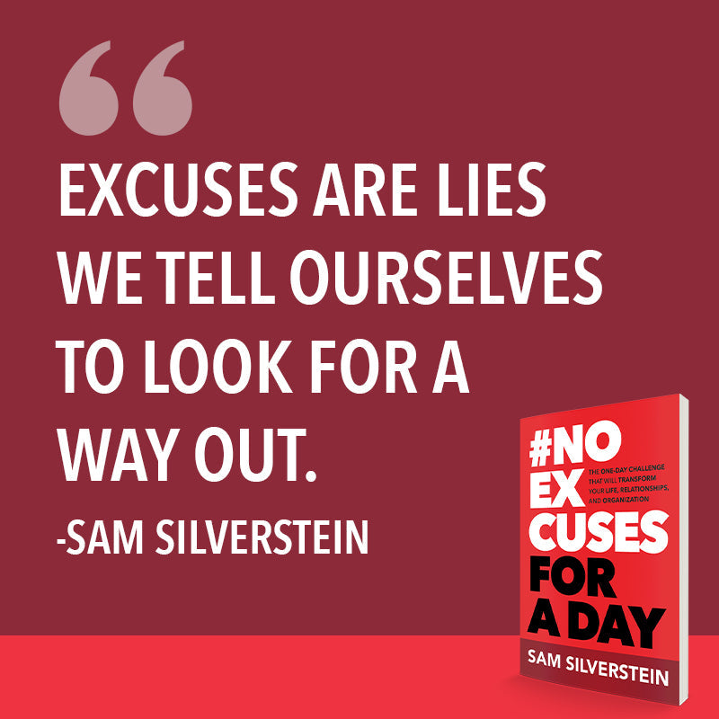 No Excuses for a Day: The One-Day Challenge That Will Transform Your Life, Relationships, and Organizations – April 15, 2026