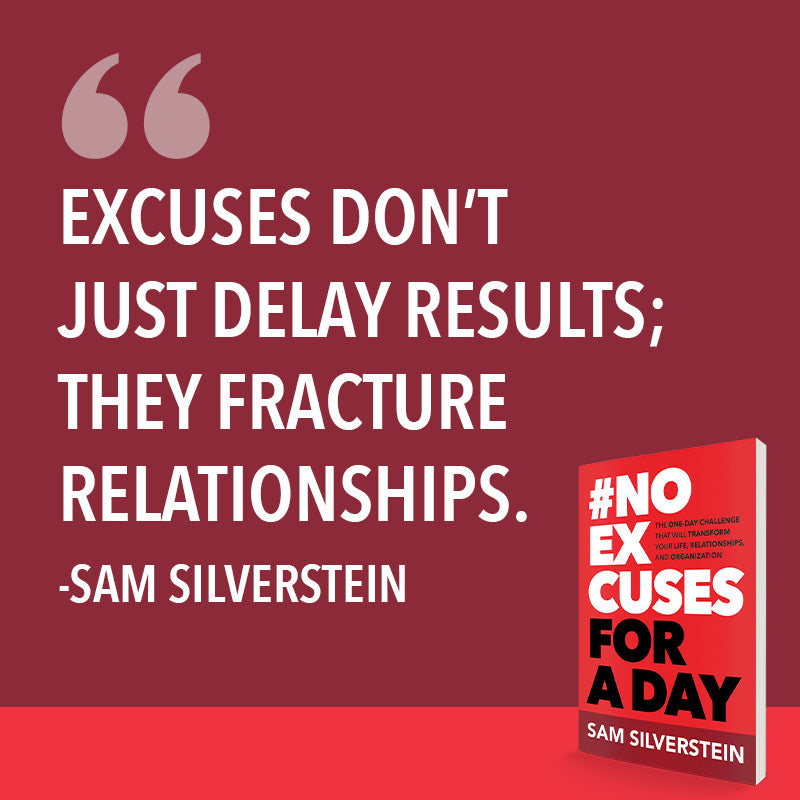 No Excuses for a Day: The One-Day Challenge That Will Transform Your Life, Relationships, and Organizations – April 15, 2026
