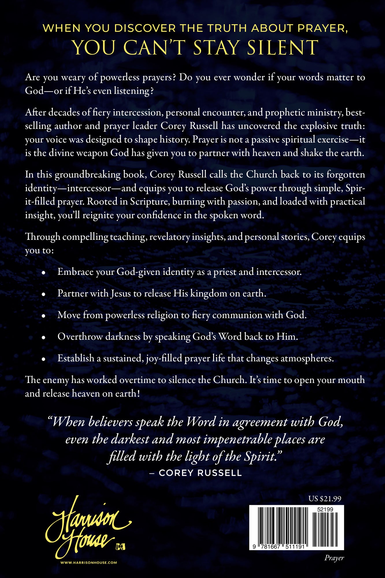 Power of the Spoken Word: Why Our Prayers Matter to God Paperback – October 7, 2025