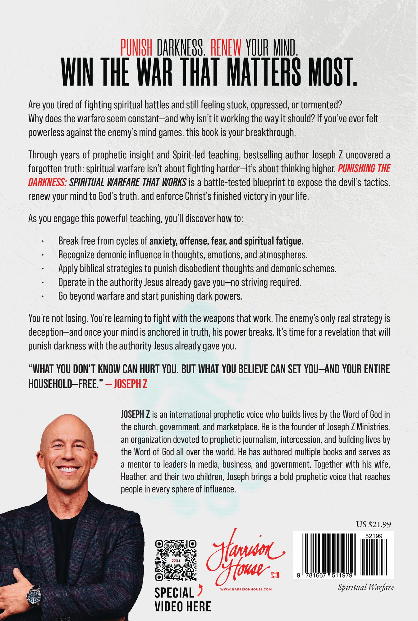 Punishing the Darkness: Spiritual Warfare That Works Paperback – February 3, 2026