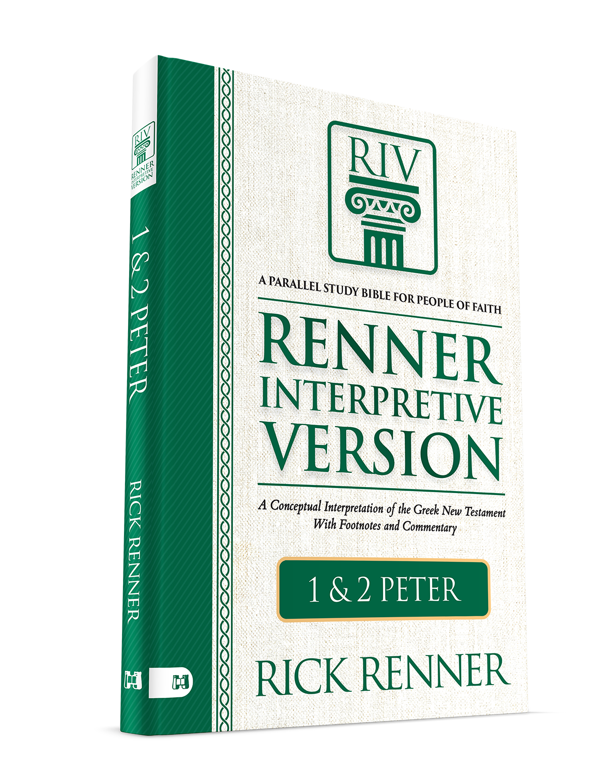 Renner Interpretive Version 1 and 2 Peter: A Conceptual Interpretation of the Greek New Testament With Footnotes and Commentary Hardcover – November 4, 2025