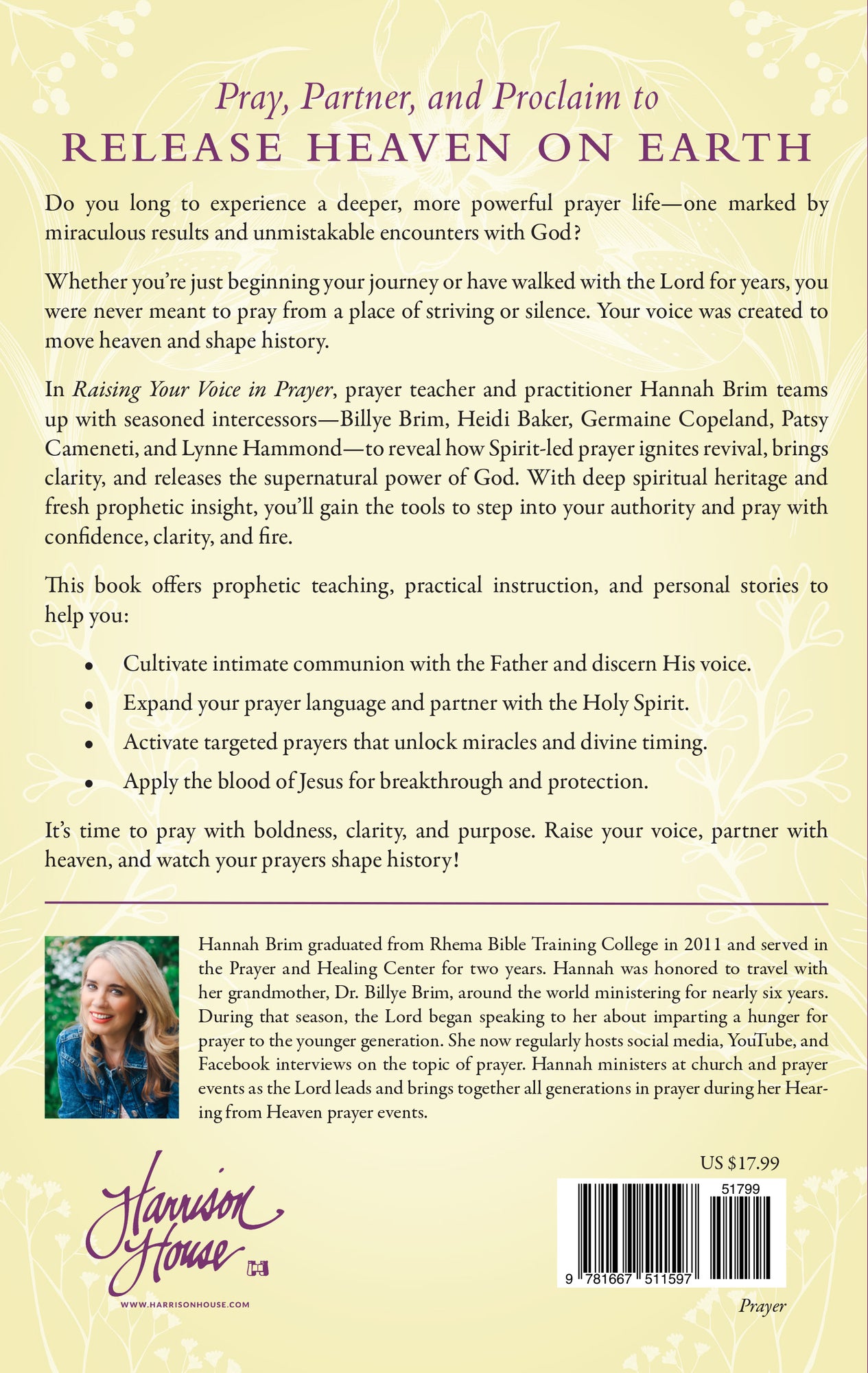 Raising Your Voice in Prayer: Turn Defeat into Victory Through Spirit-led Prayer Paperback – November 4, 2025