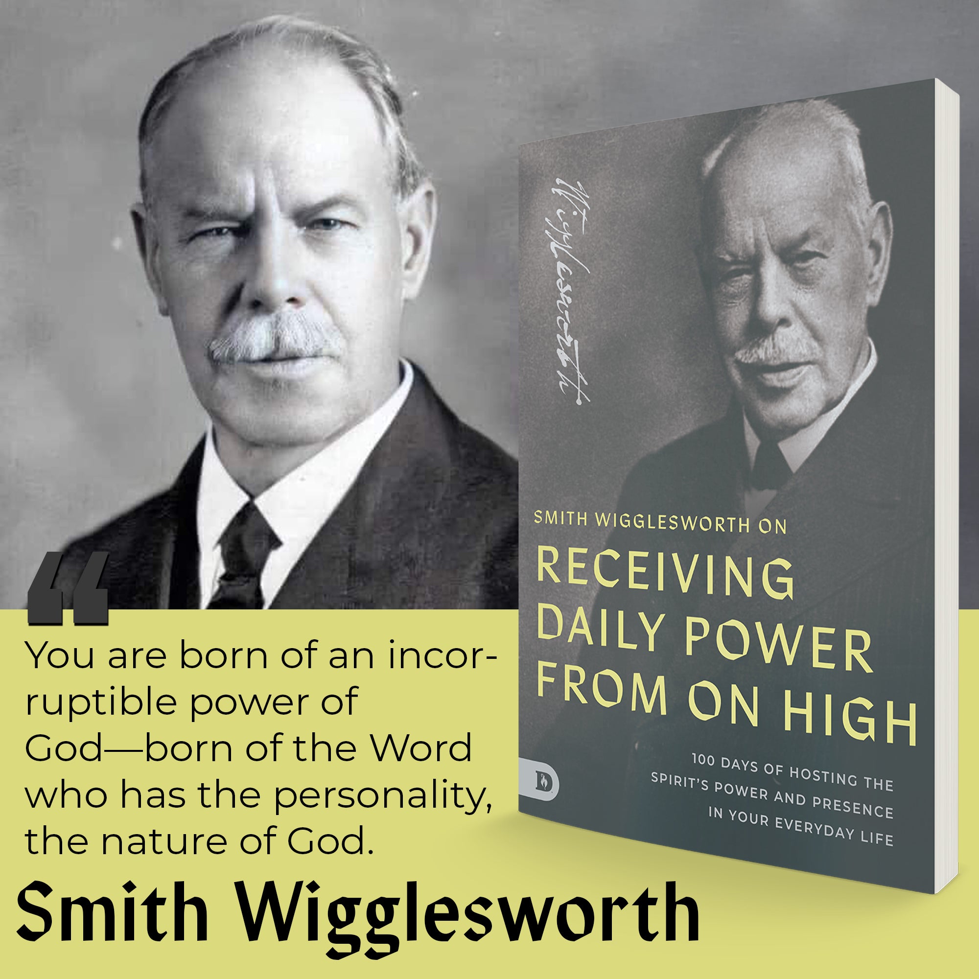 Smith Wigglesworth on Receiving Daily Power from on High: 100 Days of Hosting the Spirit's Power and Presence in Your Everyday Life Paperback – February 3, 2026