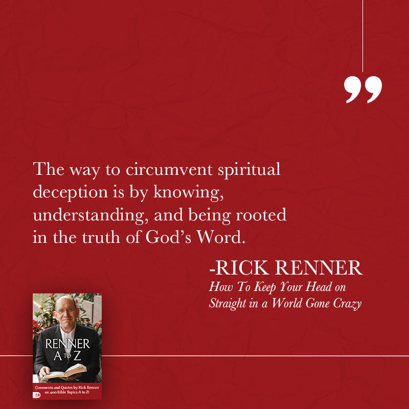 Renner A to Z: Quotes and CommentsComments and Quotes by Rick Renner on 400 Bible Topics A to Z! by Rick Renner on Bible Topics A to Z! Paperback – June 4, 2024