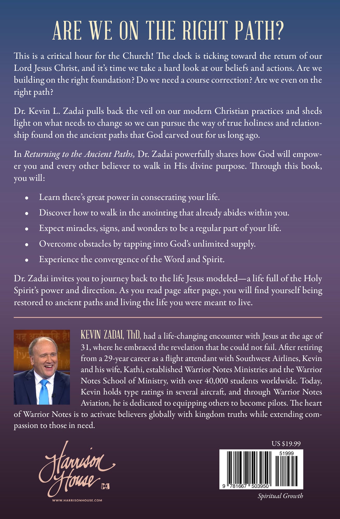 Returning to the Ancient Paths: A Call to Divine Power, Purpose, and Presence Paperback – March 4, 2025