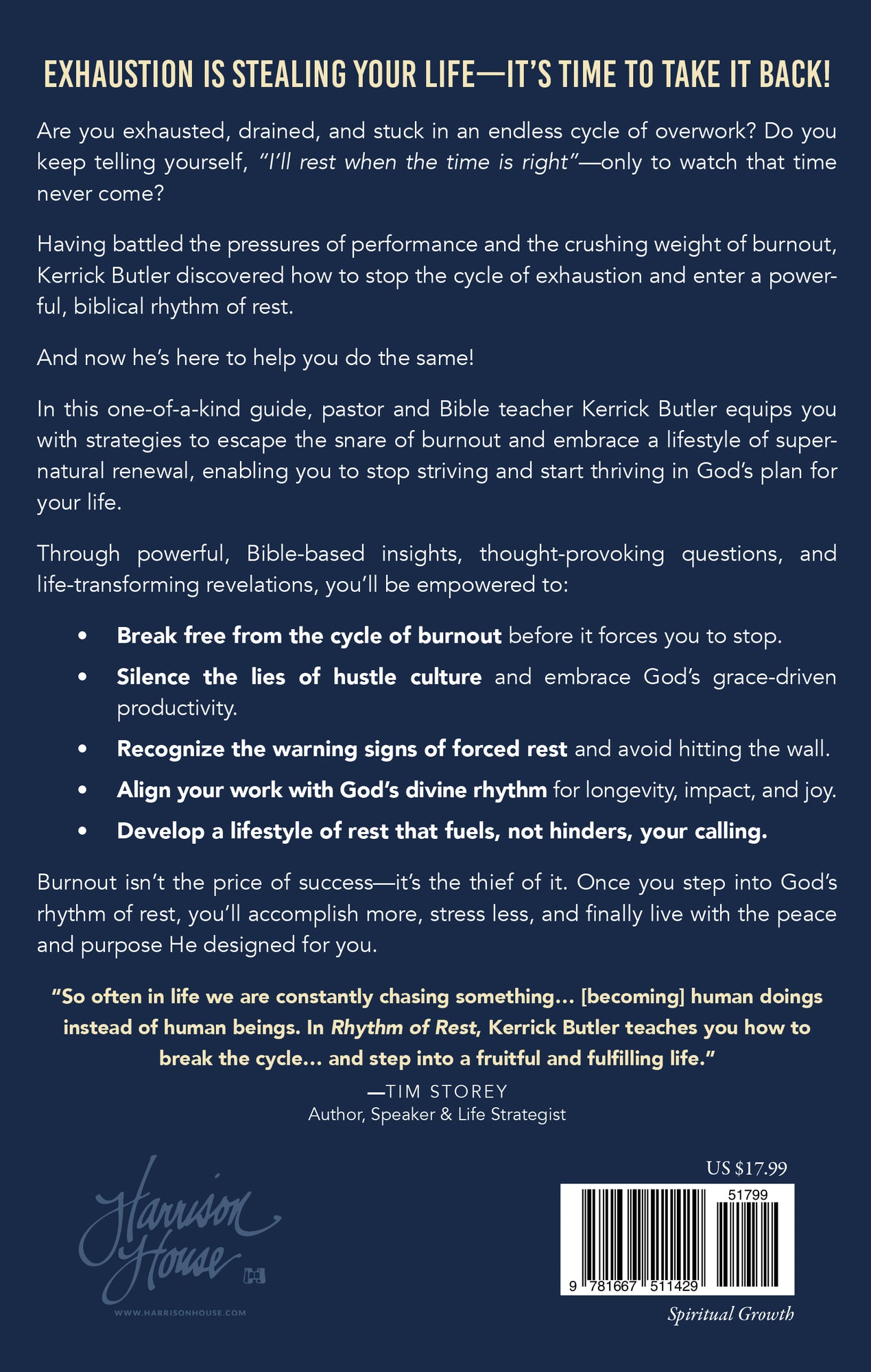 Rhythm of Rest: God's Blueprint for a Fulfilling Life Paperback – October 7, 2025