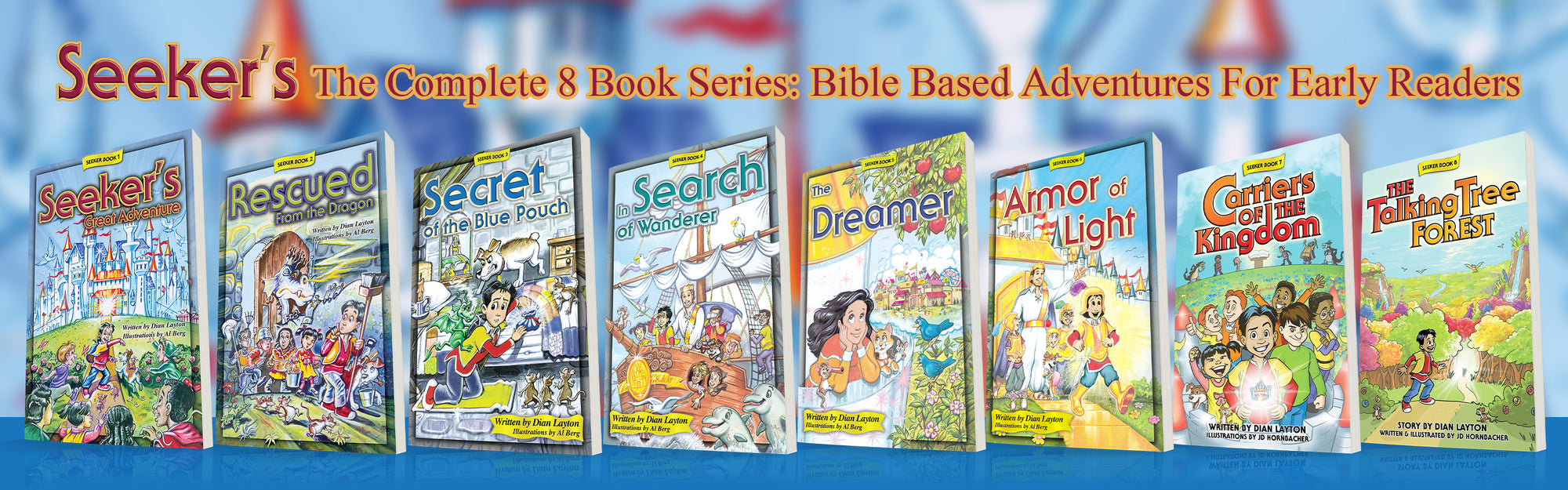 Seeker: The Complete 8-Book Series Bible-Based Adventures For Early Readers