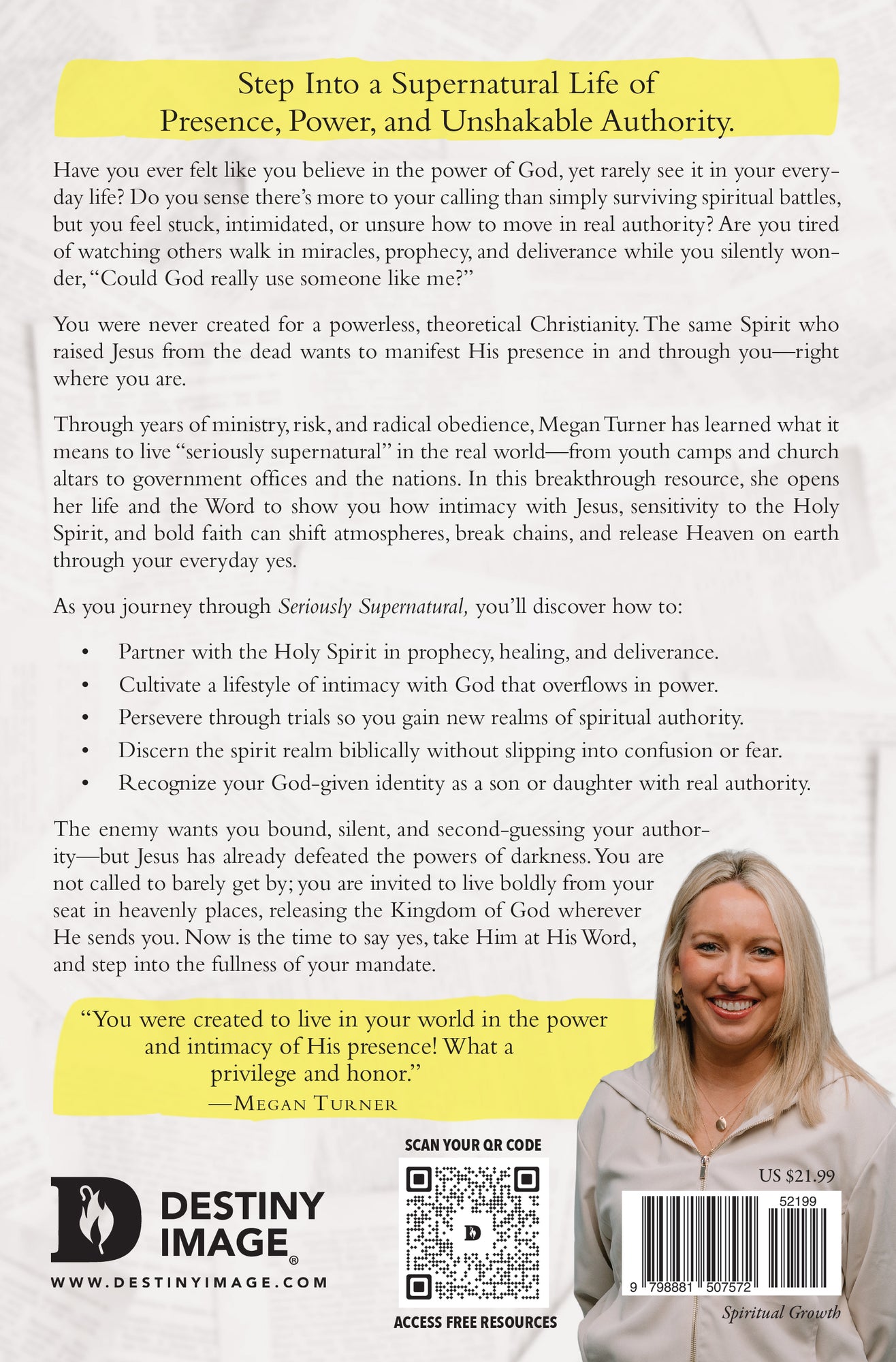 Seriously Supernatural: Your Handbook to Hearing from Heaven, Moving in the Prophetic, and Releasing the Miraculous  - July 2026