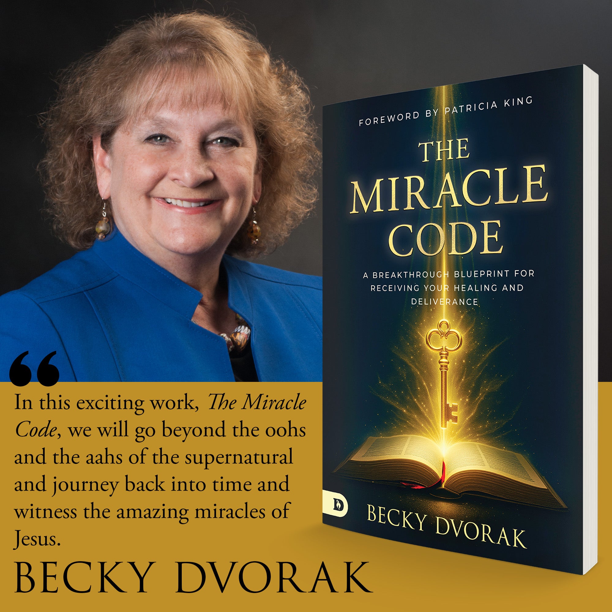 The Miracle Code: A Breakthrough Blueprint for Receiving Your Healing and Deliverance Paperback – March 3, 2026