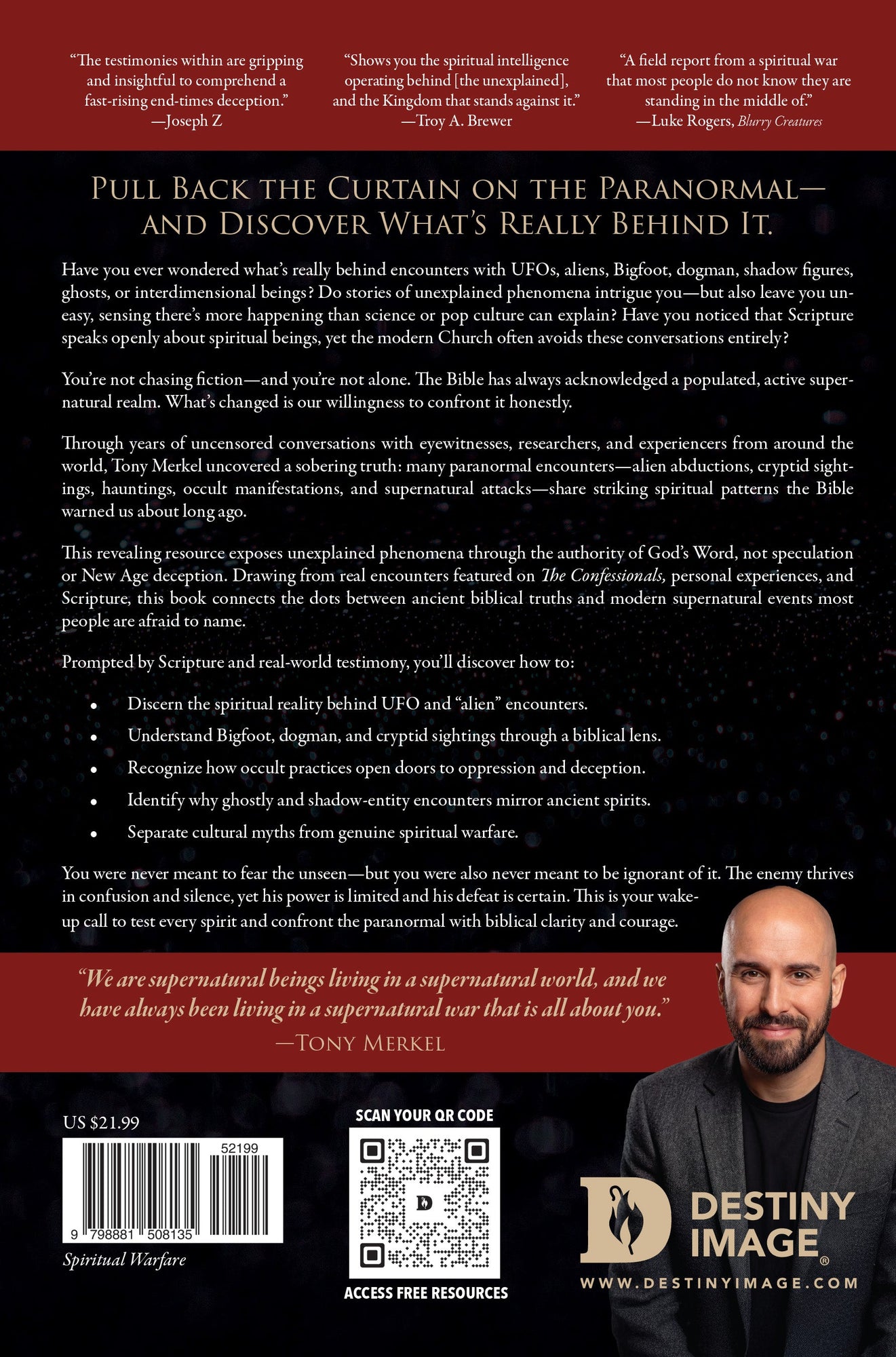 The Confessionals: Exposing Warring Kingdoms: The Hidden Truth Behind UFOs, Cryptids, and Spiritual Warfare Paperback – October 2026