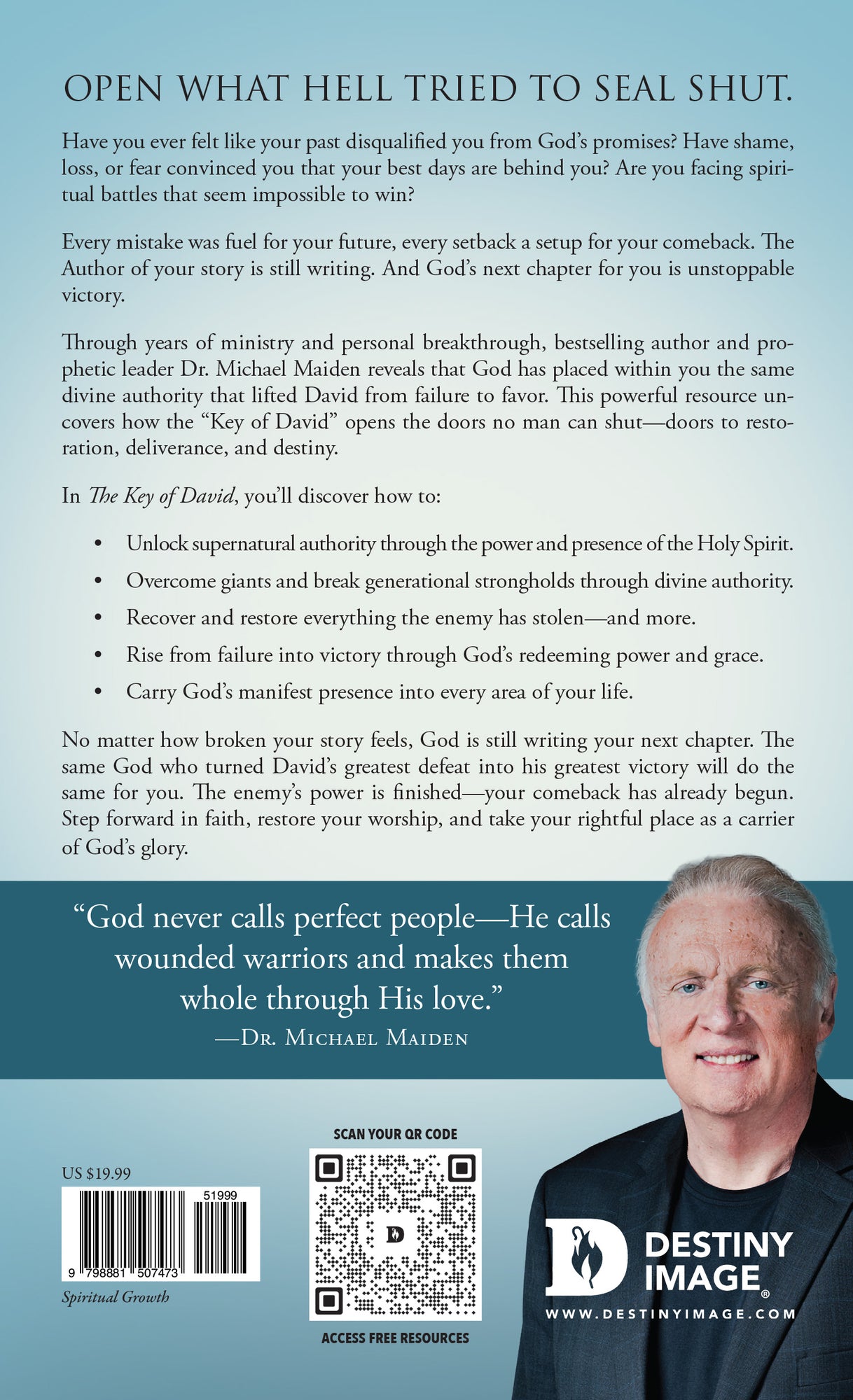 The Key of David: Your Spiritual Strategy to Break Strongholds, Conquer Giants, and Walk in Heaven's Authority – June 2, 2026